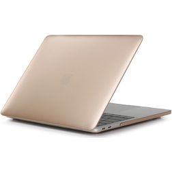 Mobigear Metallic MacBook Pro 16 Zoll (2019-2020) Hardshell Hülle Laptop Cover MacBook Case - Gold - Modell A2141