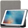 Mobigear Tri-Fold Gel iPad Pro 10.5 Zoll (2017) Hülle TPU,Kunstleder Klapphülle + Stifthalter - Grau
