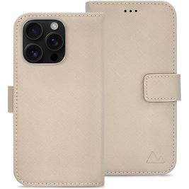 My Style Flex Wallet iPhone 16 Pro Hülle Klapphülle Geldbörse - Warm Taupe