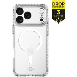 ITSKINS Level 2 HybridMagClear R Durchsichtig iPhone 17 Pro Max MagSafe Hülle Hardcase Backcover Stoßfest - Transparent