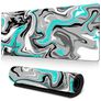 Mobigear Anti-Slip Mauspad - 40 x 90 CM - Abstract Fluid 15