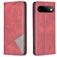 Mobigear Rhombus Slim Google Pixel 11 Hülle Klapphülle - Rot