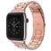 Mobigear Antwerp Edelstahl Apple Watch Armband Faltschließe - 49/46/45/44 mm - Roségold