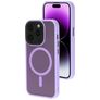 Mobiparts Hardcover iPhone 14 Pro MagSafe Hülle Hardcase Backcover - Satin Lila