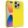 Mobigear Bio iPhone 16 Pro Hülle Umweltfreundliches Backcover - Gelb