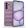 Mobigear Bumpy Samsung Galaxy A27 Hülle Flexibles TPU Backcover - Lila