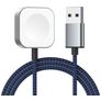 Mobigear USB-A Magnetic Ladegerät Apple Watch 1 Meter 3W 0.6A - Blau
