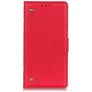 Mobigear Ranch Huawei P40 Pro Hülle Klapphülle Geldbörse - Rot