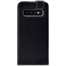 Mobilize Classic Gelly Samsung Galaxy S10 Hülle Klapphülle - Schwarz