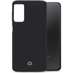 Mobilize Rubber Gelly Samsung Galaxy A23 Hülle Flexibles TPU Backcover - Matt Black