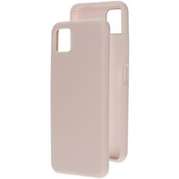 Mobiparts Samsung Galaxy A22 5G Silikon Hülle Backcover - Soft Salmon