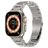 Mobigear Amsterdam Edelstahl Apple Watch Armband Faltschließe - 49/46/45/44 mm - Titan