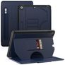 Mobigear Magnetic Folio iPad 8 (2020) Klapphülle + Stylus-Halter - Marineblau