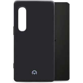 Mobilize Rubber Gelly Sony Xperia 1 V Hülle Flexibles TPU Backcover - Matt Black