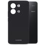 Mobilize Rubber Gelly Xiaomi Redmi Note 13 4G Hülle Flexibles TPU Backcover - Schwarz