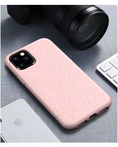 Mobigear Bio iPhone 11 Hülle Umweltfreundliches Backcover - Pink