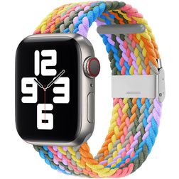 Mobigear Braided Nylon Apple Watch Armband Klappschließe - 42/41/40/38 mm - Heartbeat
