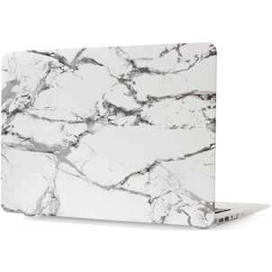 Mobigear Marble MacBook 12 Zoll (2015-2017) Hardcase Hülle MacBook Case - Weiß - Model A1534