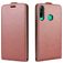 Mobigear Huawei P40 Lite E Hülle Flipcase - Braun