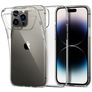 Mobigear Basics Durchsichtig iPhone 14 Pro Hülle Flexibles TPU Backcover - Transparent