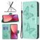 Mobigear Butterfly Xiaomi 12X Hülle Klapphülle Geldbörse - Grün