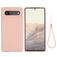 Mobigear Rubber Touch Google Pixel 6 Silikon Hülle Backcover - Pink