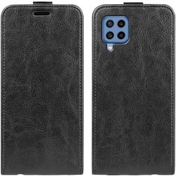 Mobigear Samsung Galaxy M22 Hülle Flipcase - Schwarz