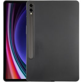 Mobigear Ultra Thin Dünne Samsung Galaxy Tab S9 Plus Hülle Flexibles TPU Backcover - Schwarz