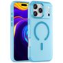 Mobigear Shockproof iPhone 17 Pro Max MagSafe Hardcase Backcover - Blau