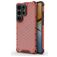 Mobigear Honeycomb Samsung Galaxy S26 Ultra Hardcase Backcover Shockproof - Rot