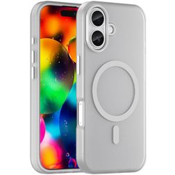 Mobigear Shockproof iPhone 17 MagSafe Hülle Hardcase Backcover - Weiß