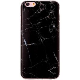 Mobigear Marble iPhone 6s Hülle Flexibles TPU Backcover - Schwarz Mobigear Marble iPhone 6s Hülle Flexibles TPU Backcover - Schwarz