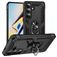 Mobigear Armor ring Samsung Galaxy S26 Hülle Hardcase Backcover Stoßfest mit Ringhalter - Schwarz