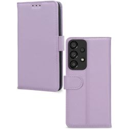 Mobilize Premium Gelly Wallet Samsung Galaxy A33 Hülle Klapphülle Geldbörse - Lila