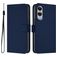 Mobigear Urban Wallet Samsung Galaxy S25 Edge Hülle Klapphülle Geldbörse - Marineblau
