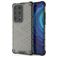 Mobigear Honeycomb Huawei P40 Pro Plus Hülle Hardcase Backcover Stoßfest - Schwarz