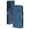 Mobiparts Classic Wallet Samsung Galaxy S23 FE Hülle Klapphülle Geldbörse - Steel Blue