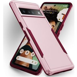 Mobigear Heavy Armor Google Pixel 7 Pro Hülle Hardcase Backcover Stoßfest - Pink