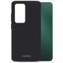 Mobilize Rubber Gelly OPPO A5 Hülle Flexibles TPU Backcover - Schwarz