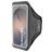 Mobiparts Comfort Fit Handyhalterung Joggen Samsung Galaxy S26 Sporthülle Neopren Sportarmband - Schwarz