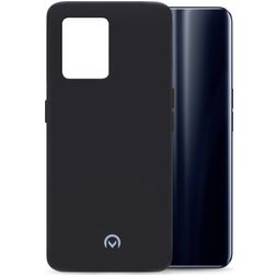 Mobilize Rubber Gelly Realme 9 5G Hülle Flexibles TPU Backcover - Matt Black