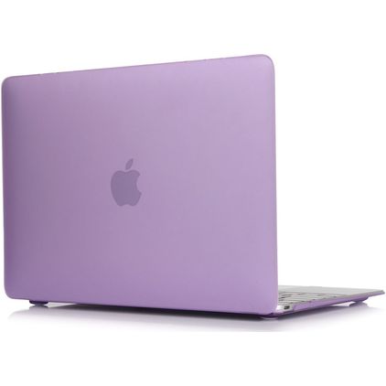 Mobigear Matte MacBook 12 Zoll (2015-2017) Hardcase Hülle MacBook Case - Lila - Model A1534