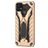 Mobigear Armor Stand Realme C21Y Hülle Hardcase Backcover Stoßfest mit Ständer - Gold