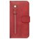 Mobigear Zipper Samsung Galaxy S20 Hülle Klapphülle Geldbörse - Rot