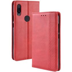 Mobigear Sensation Xiaomi Redmi Note 7 Hülle Klapphülle Geldbörse - Rot