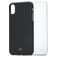 Mobilize Gelly iPhone XS Hülle Flexibles TPU Backcover - Schwarz