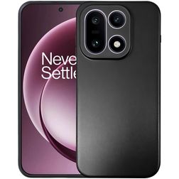 Mobigear Basics OnePlus 15 Hülle Flexibles TPU Backcover - Schwarz