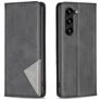 Mobigear Rhombus Slim Samsung Galaxy S24 Plus Hülle Klapphülle - Schwarz