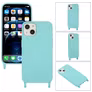 Mobigear Lanyard iPhone 14 Plus Silikon Handykette - Türkis