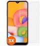 Mobigear Samsung Galaxy A01 Panzerglas Gehärtetes Glas Displayschutz - Hüllenfreundlich (3er Pack)